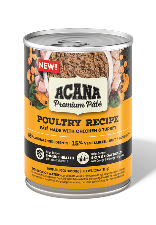 ACANA PREMIUM P&Acirc;T&Eacute;&trade;, Poultry Recipe